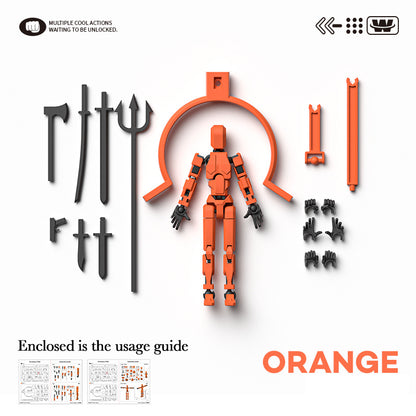 Magnetic Articulated Action Figure Poseable DIY Model Collectible