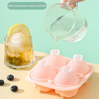 🌹🧊  Rose-Shaped Food-Grade Silicone Ice Mold