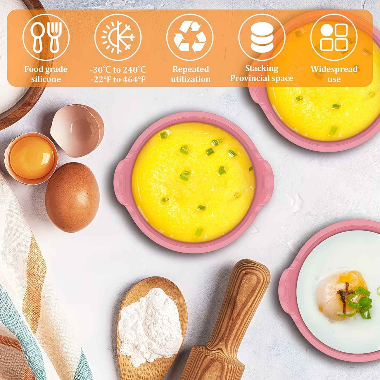Non-Stick Baking Molds for Air Fryers and Steaming