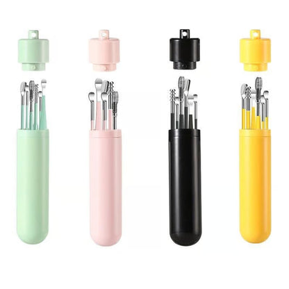 Set Ear Wax Removal Tool Set with Storage Tube