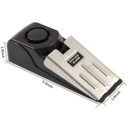 🚪Door Resistance Anti-theft Alarm – Wedge Security Alarm, 120dB Siren, Portable & Adjustable for Hotel, Dorm & Home