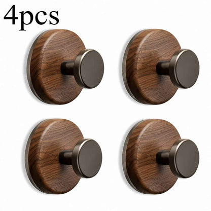 Wooden Suction Hook｜Easy Install, No Damage