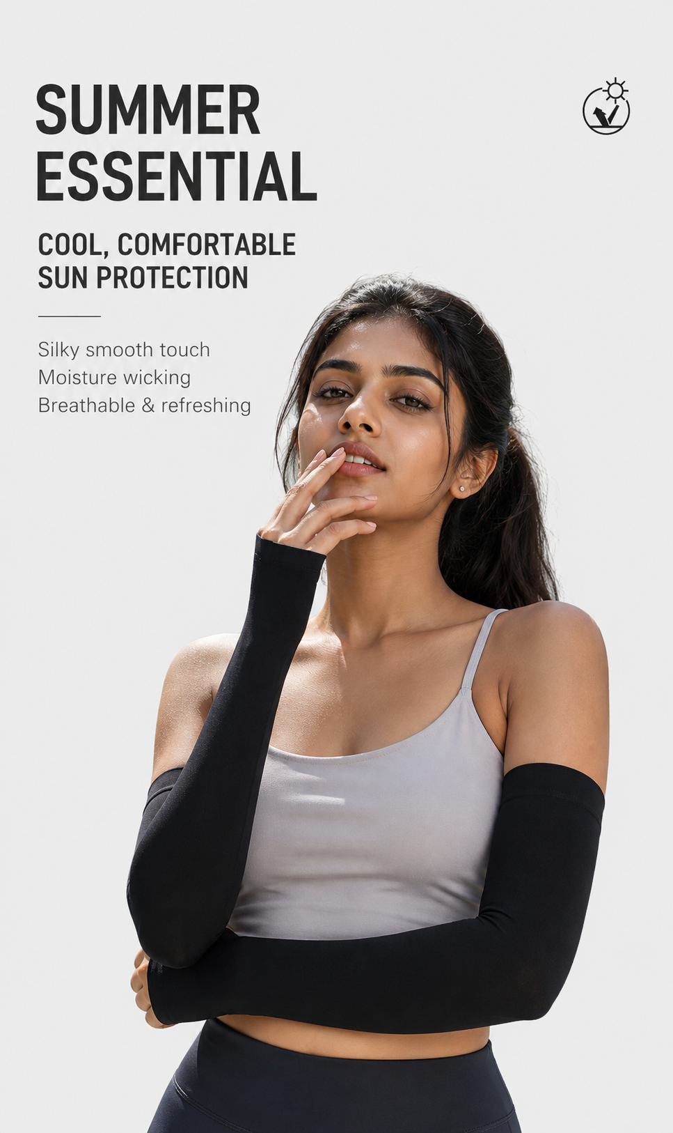❄️Breathable Cooling Sleeves for Fishing, Cycling & Sports!