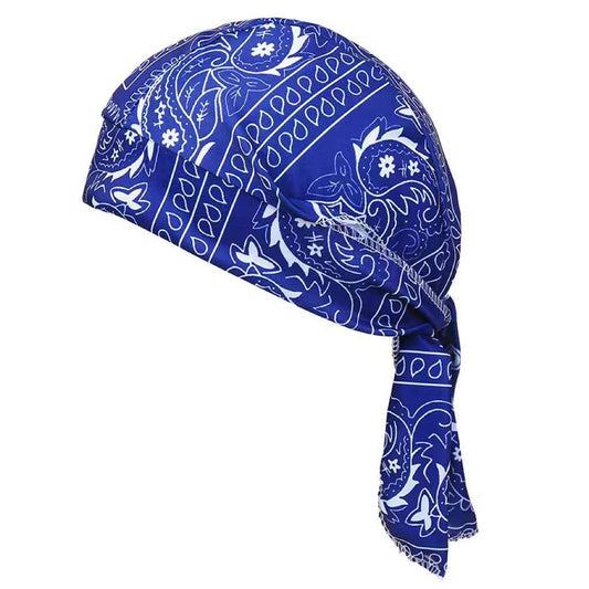 European & American Printed Stretch Pirate Cap & Unisex Bandana Hat – Perfect for Cycling & Sports