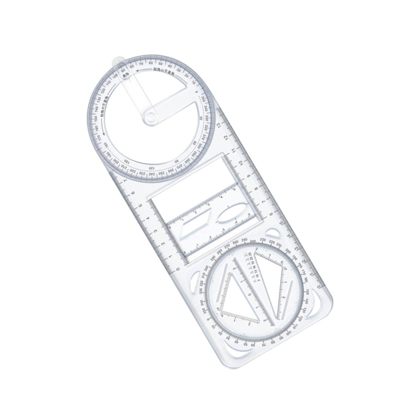 Multifunctional Geometry Ruler β Ideal for Math & Craftwork | Elitebaz