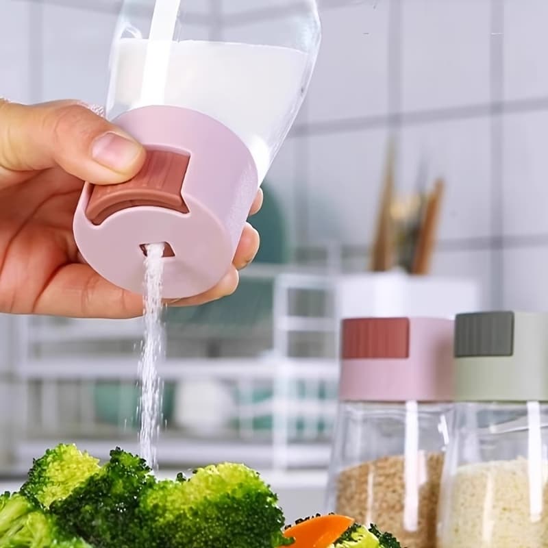 Press & Measure Dispenser Bottle | Perfect Portion Every Time！