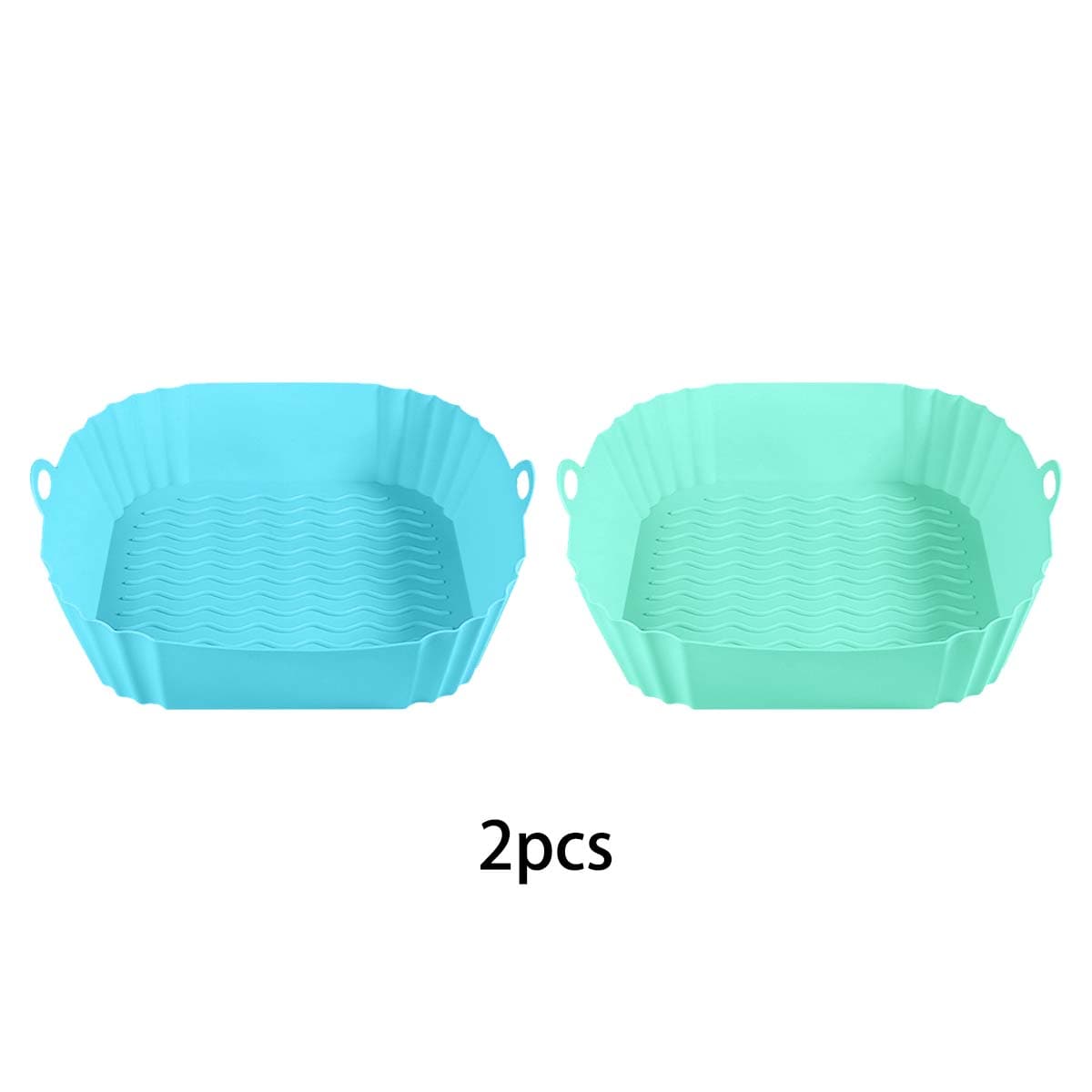 Silicone Air Fryer Basket Liner｜Reusable, Non-Stick & Easy Cleaning