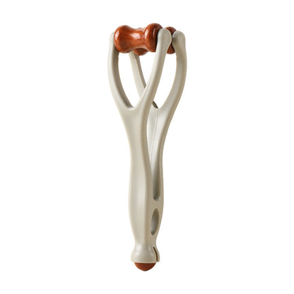 Wooden Finger Massage Roller — Relieve Tension, Joint & Acupoint Massage