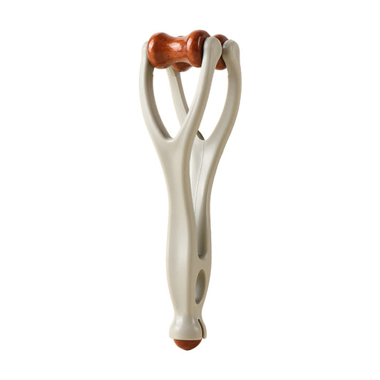Wooden Finger Massage Roller — Relieve Tension, Joint & Acupoint Massage