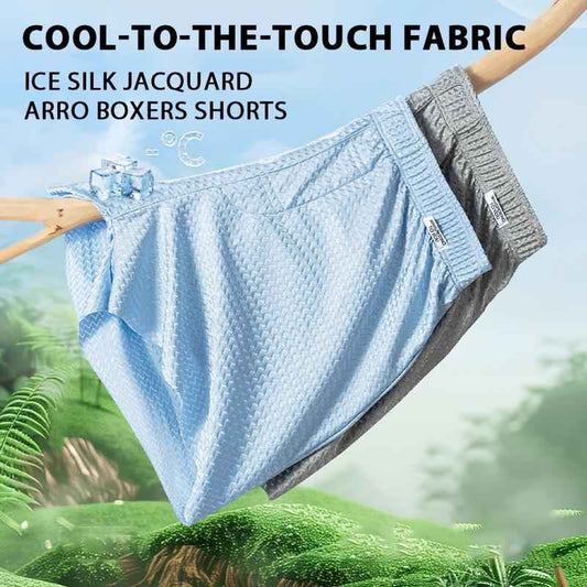 Men's Z-Texture Relaxed Boxer Shorts – Homewear & Beachwear