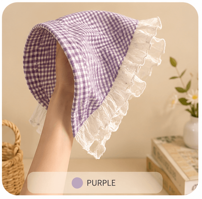 👒2026 New Kids Lace Triangle Scarf – Countryside Style, 2-in-1 Headband & Hair Scarf