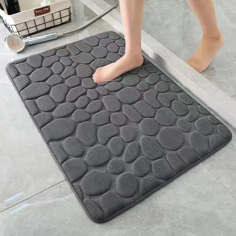 Coral fleece floor mat, comfortable and non-slip