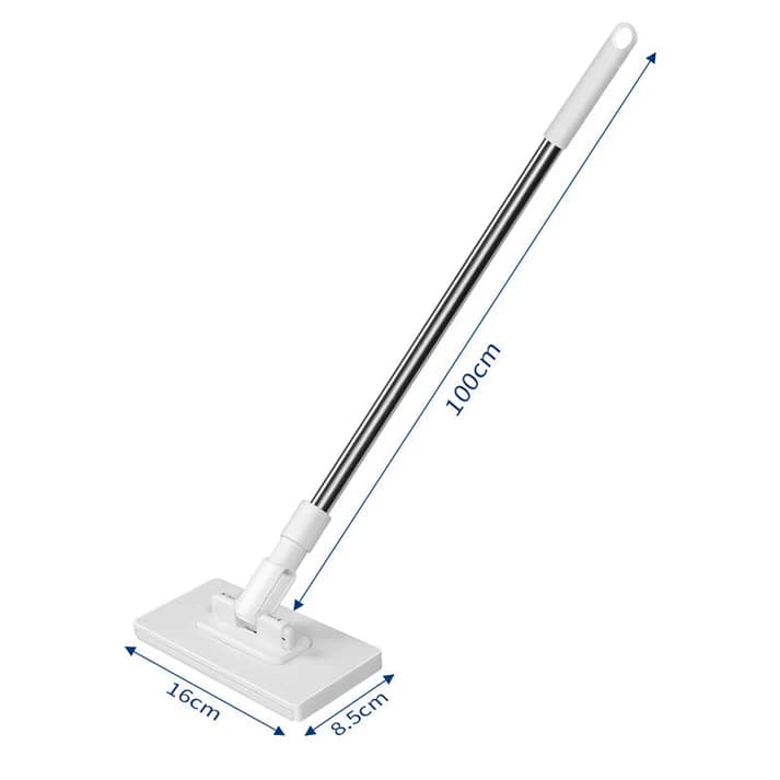 Facial Tissue Mop Clip – Hands-Free | One-Button Detachable | Automatic Wet Wipe Clamp | Reusable | New Press-Type Cloth Mop