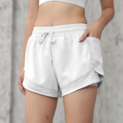 Women's 2-in-1 Yoga Shorts With Quick-Drying Fabric