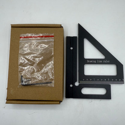 🔧📏Precision Carpenter Square Hole Scribing Ruler