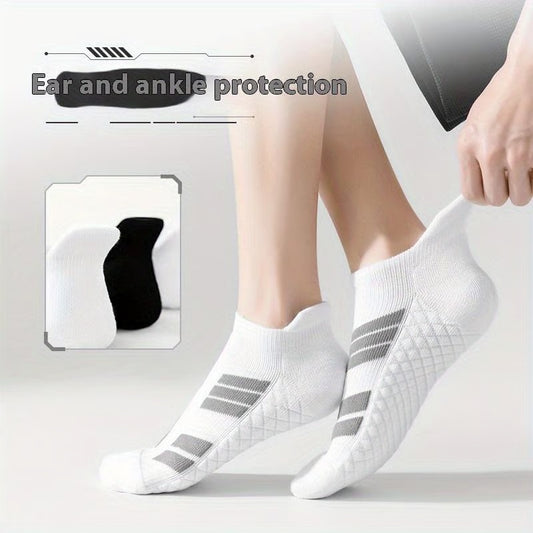 Unisex Breathable Sweat-Wicking Running Socks