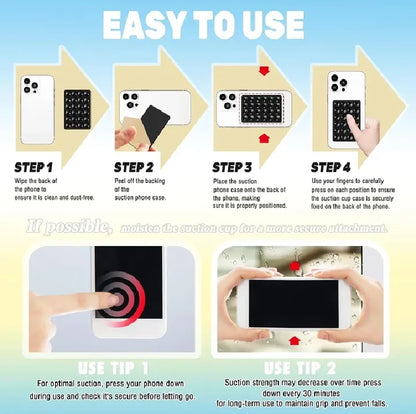 [Buy 1 Get 1 Free] Silicon Suction Cup Phone Holder