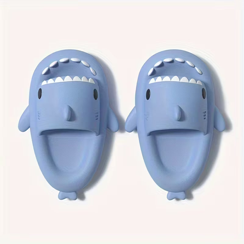 Fashionable Shark Slides - Comfortable, Non-Slip