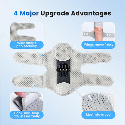 Adjustable Knee Protection Booster – Compression Support & Non-Slip | Breathable