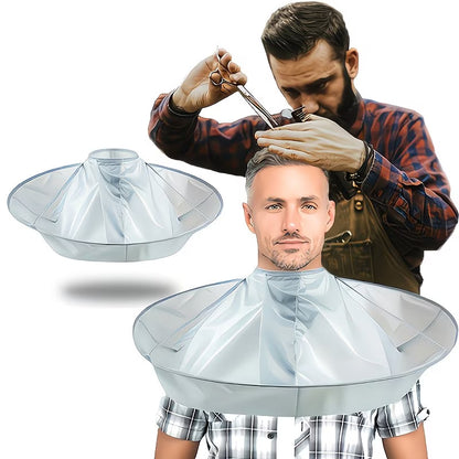 Adjustable Umbrella-Style Hairdressing Cape / Barber Apron