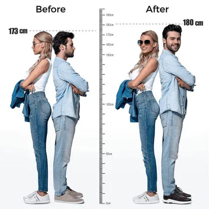 Invisible Height-Lifting Insoles