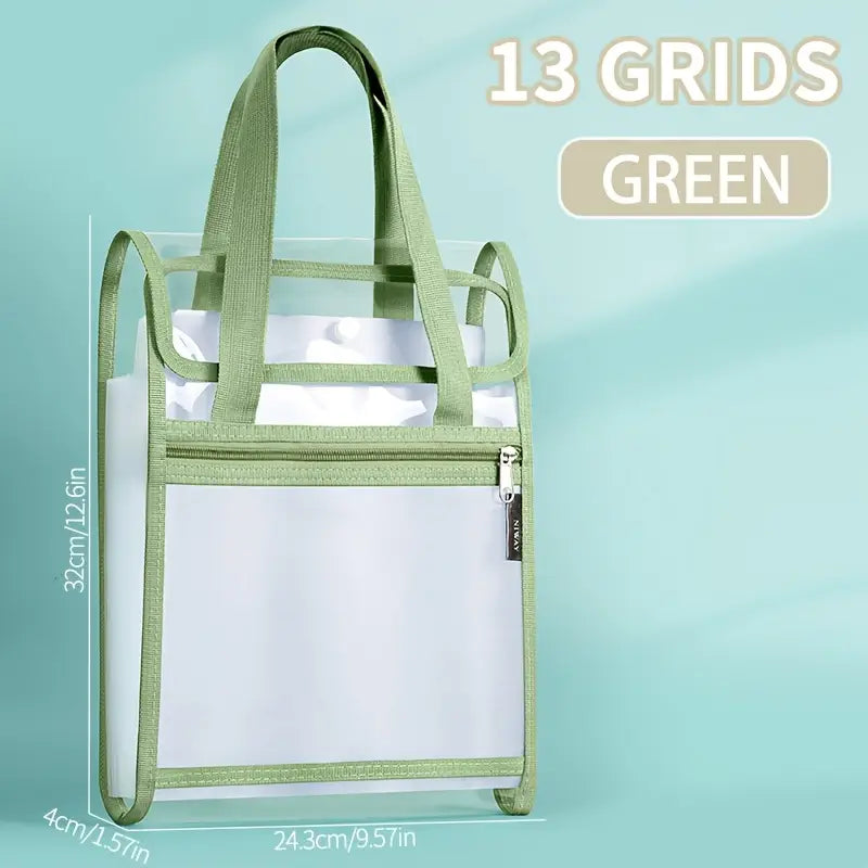 13 Pockets Document Organizer Portable File Bag