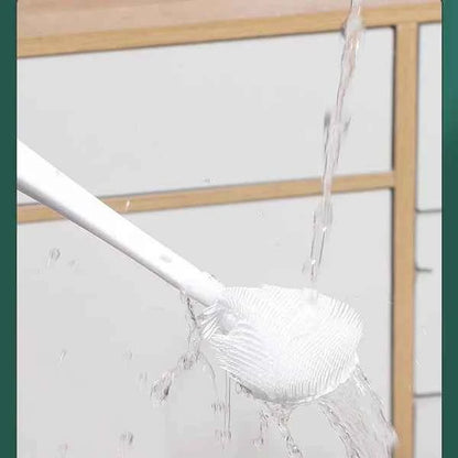 Detachable Long-Handle Silicone Cup Brush – Deep Reach for Tall Cups | Scratch-Free | for Thermos, Baby Bottles & Water Bottles
