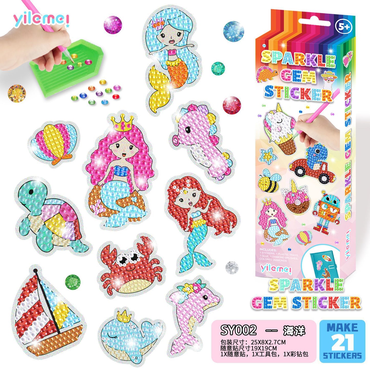 DIY Cartoon Creative Animal Princess Diamond Painting