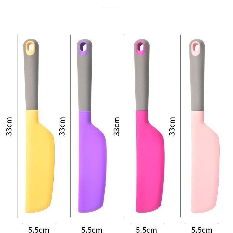Heat-Resistant Flexible Durable Non-Stick Silicone Spatula