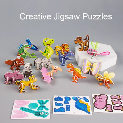 3D Fun Insect Puzzle for Kids – Creative DIY Educational Toy