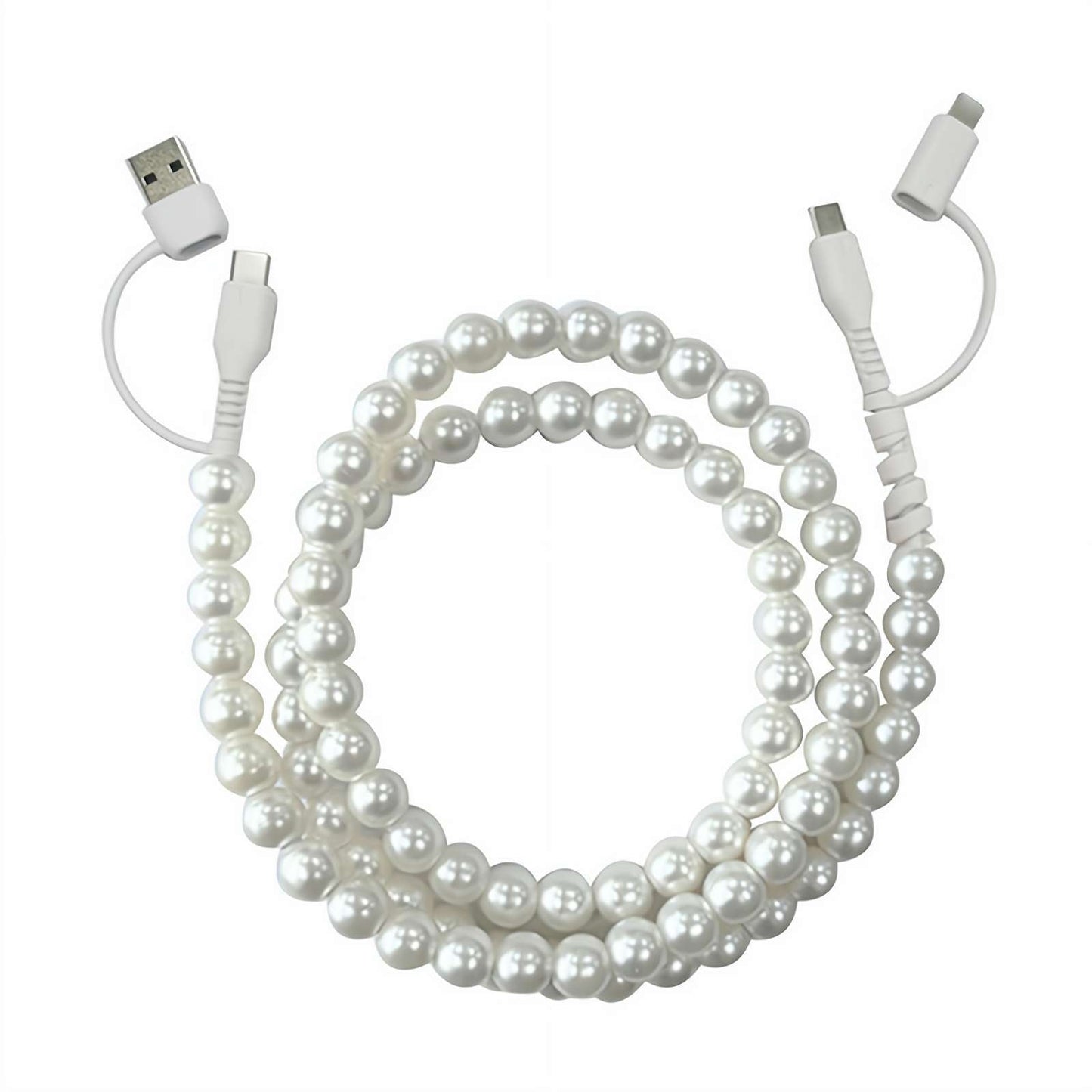 4-in-1 Beaded Charging Cord