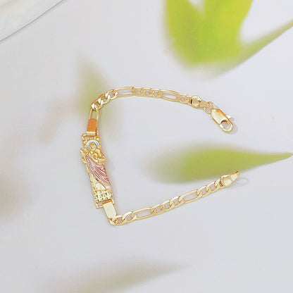 Figaro Link Bracelet for Men & Women