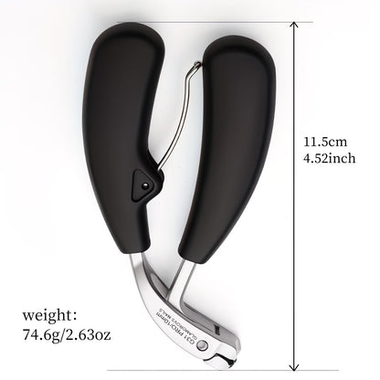 Stainless Steel Curved Anti-Splash Nail Clipper