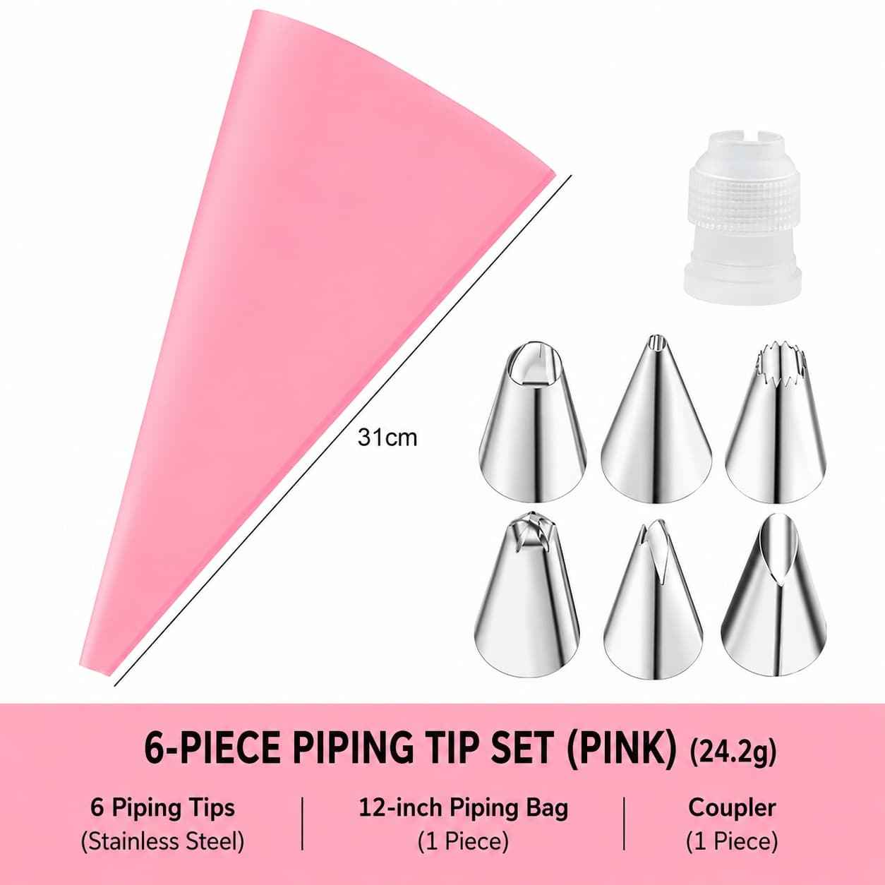 Cake Cream Decorating Tools Set｜Home Baking Essential