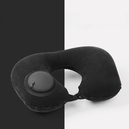 Press Type Inflatable U-shaped Pillow