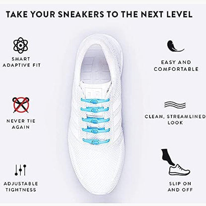 Super Elastic Lazy No-Tie Silicone Shoe Lace Clip