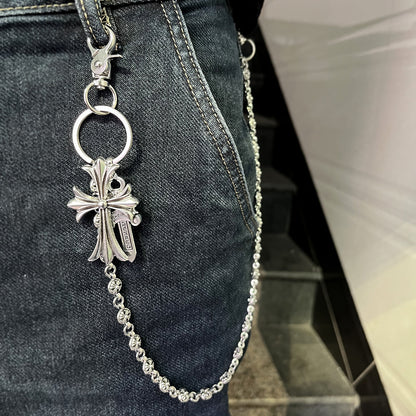 Multi-Functional Pant Chain – Bag Charm/Waist/Jeans Chain, Sword/Bead/Cross Waist Chain