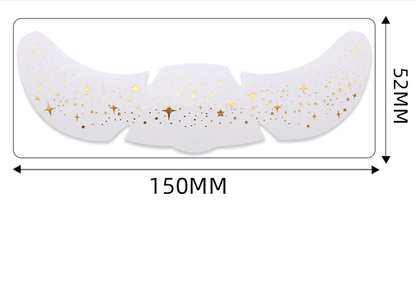 Gold foil freckle stickers, waterproof