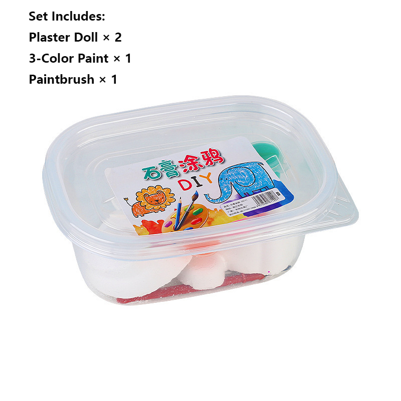 Plaster Doll DIY Painting Toy