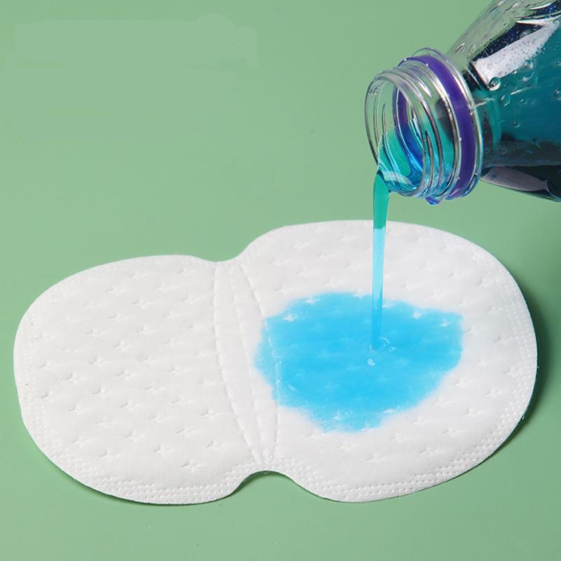 Invisible underarm antiperspirant patches, collar/hat brim sweat-absorbing patches