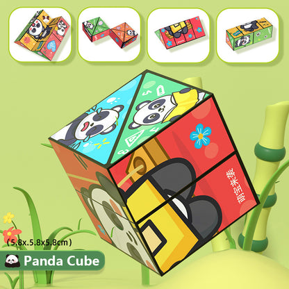 Folding Infinity Magic Cube – Educational Fidget Toy for Kids