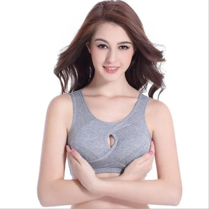 Women's Hollow-Out Sports Push-Up Bra