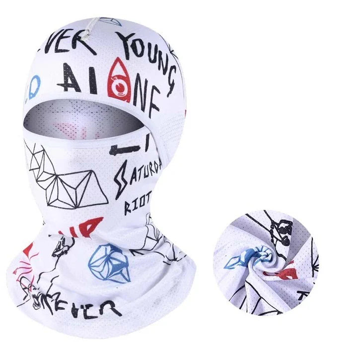 Summer Cycling Sun Mask – UV Protection, Dustproof & Breathable for Motorcycle & Outdoor Sports