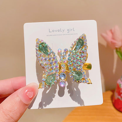 Moving Butterfly Hair Clip – Fluttering Wings, Sparkling for Girls