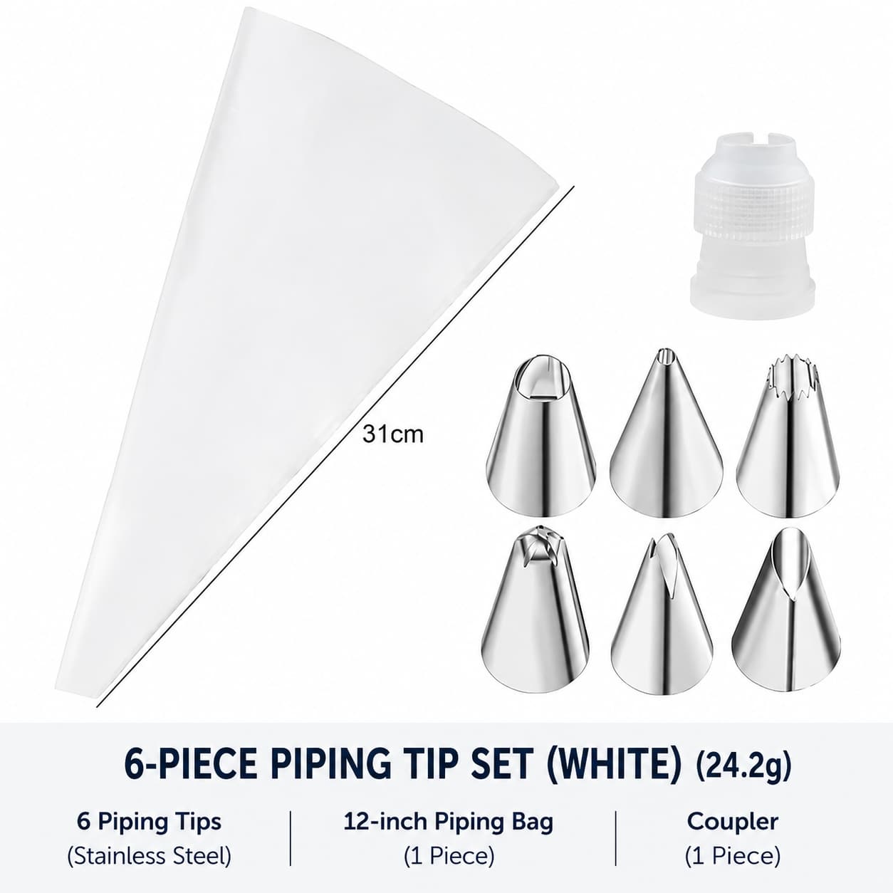 Cake Cream Decorating Tools Set｜Home Baking Essential
