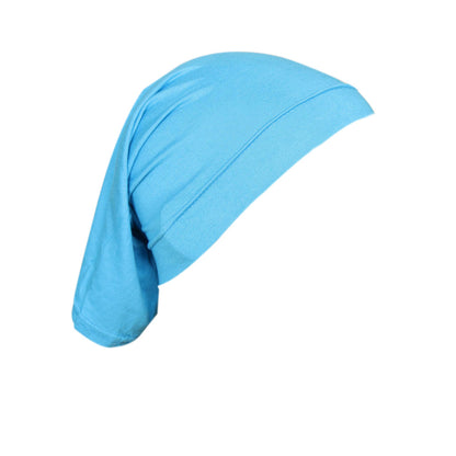 Modal Solid Color Tube Cap & Hijab Underscarf for Women – Soft Mercerized Cotton Inner Hijab Cap