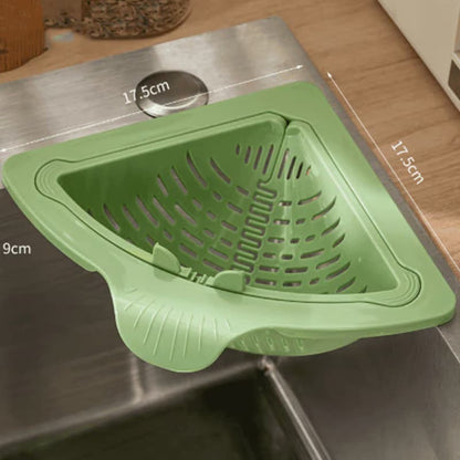 Magnetic Triangular Draining Filter Basket