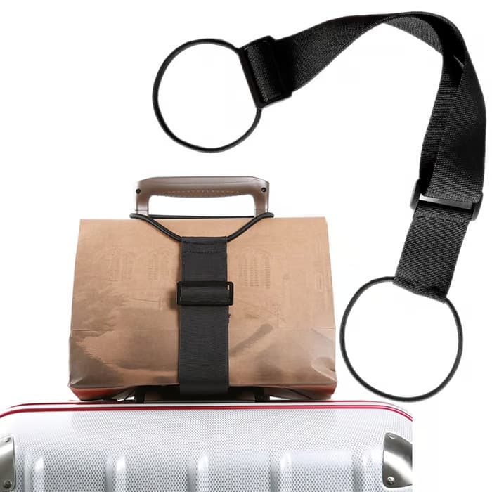 Elastic Luggage Connector Strap – Adjustable & Strong