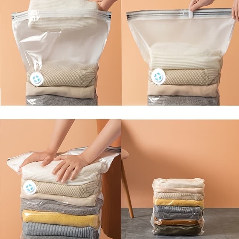 Vacuum Storage Bag – Save Space, Keep Clothes Clean & Organized