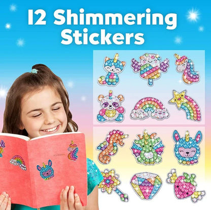 Children's DIY free stick cartoon diamond painting